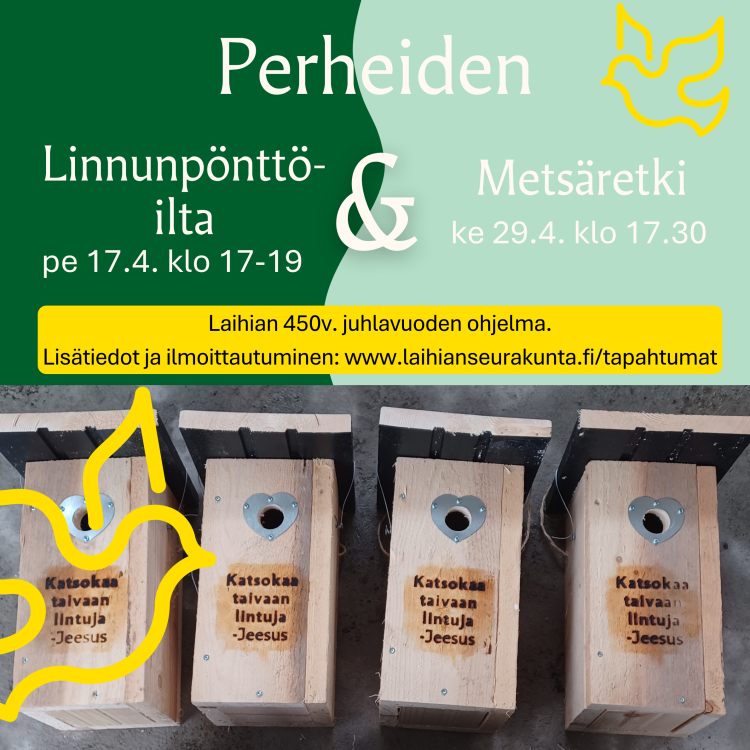 mainos tapahtumasta