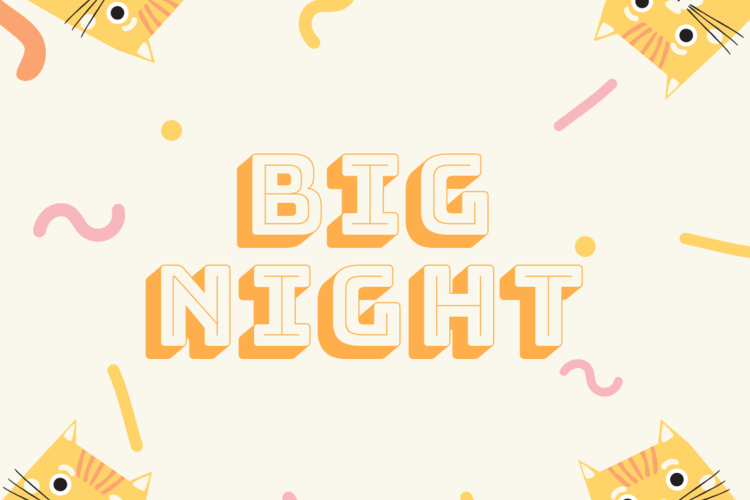 Big Night-toimintailta Big Night-toimintailta