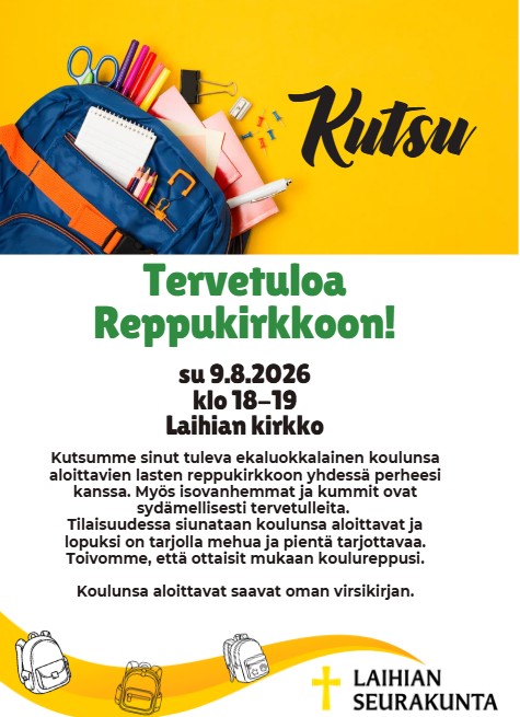 reppukirkko mainos