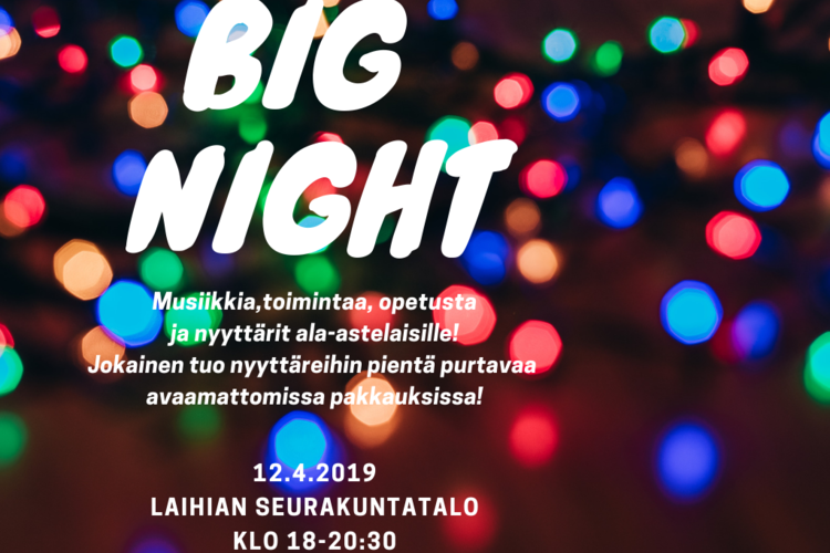 Big Night-ilta Big Night-ilta